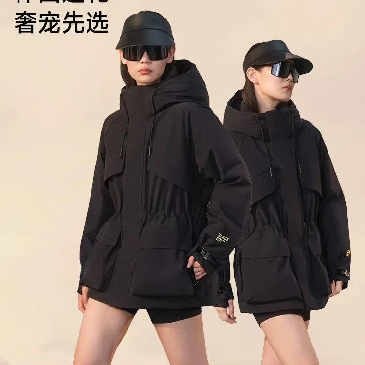 杨幂幂同款 黑金4.0 风衣派克服 90鹅绒G8