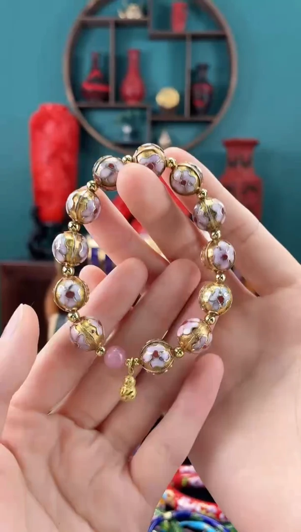 景泰蓝非遗手工金地