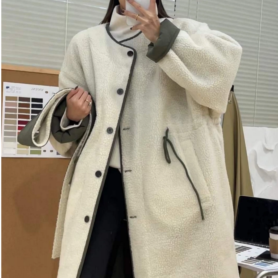 【熙木】高品质百搭毛呢外套MR6237