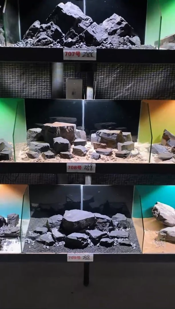 708号鱼缸造景（不含底砂）