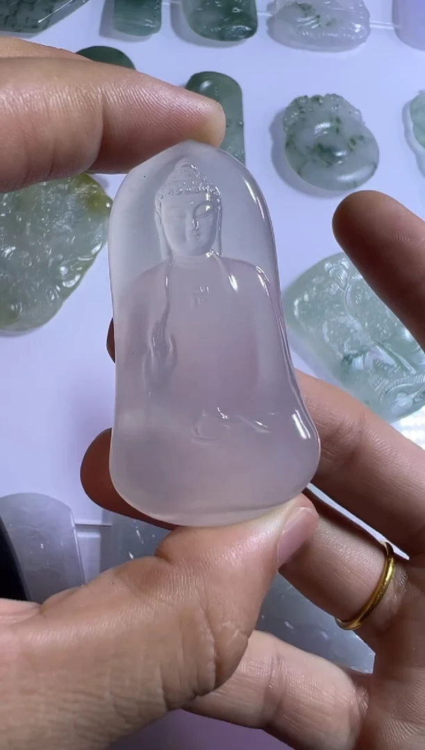 未镶嵌定制翡翠阿弥