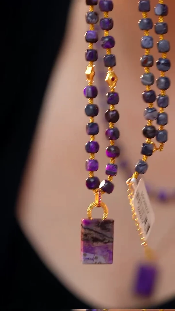 苏纪石（舒俱来）未镶嵌颈饰AZB8037