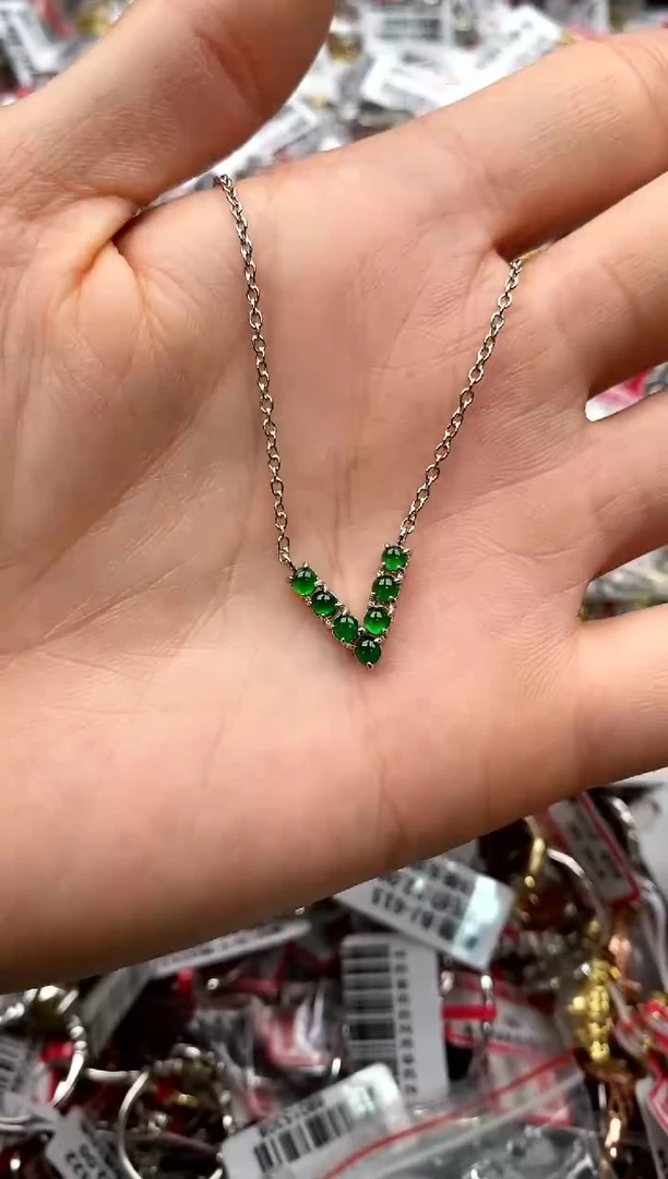 【闪购商品】翡翠戒指银S925镶嵌222222222      5