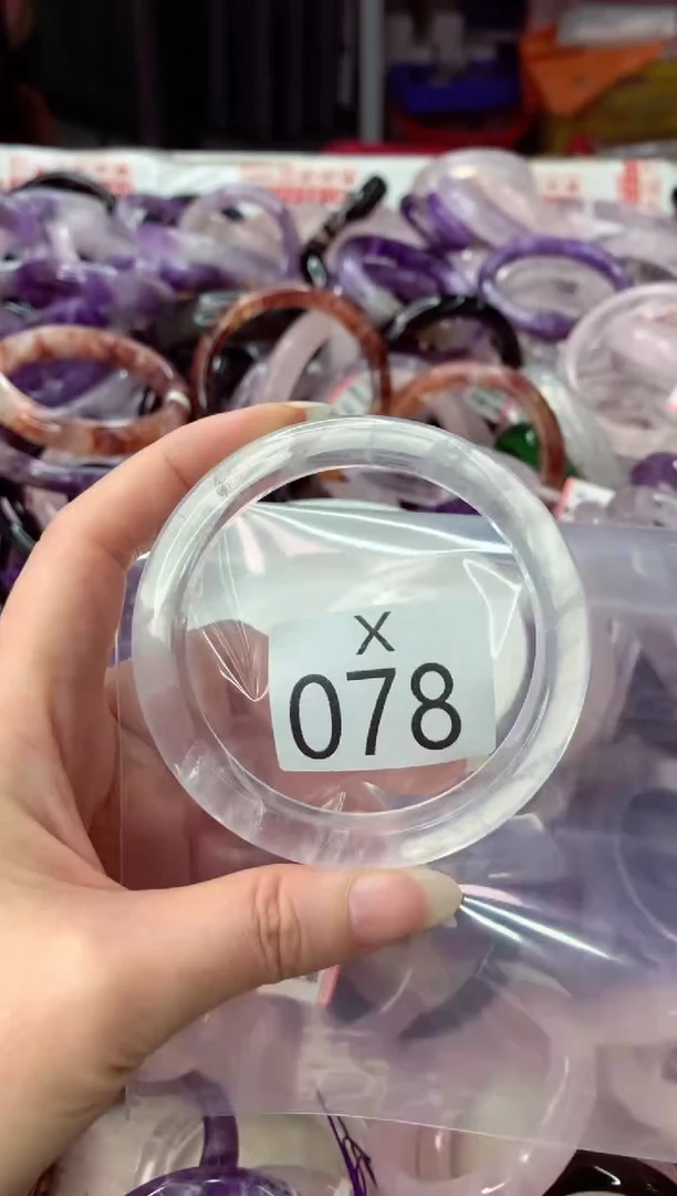 未镶嵌手镯水晶X078-62