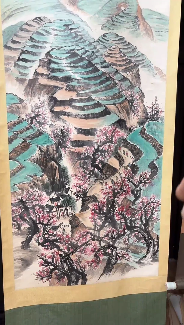 横款中式古典书画作品