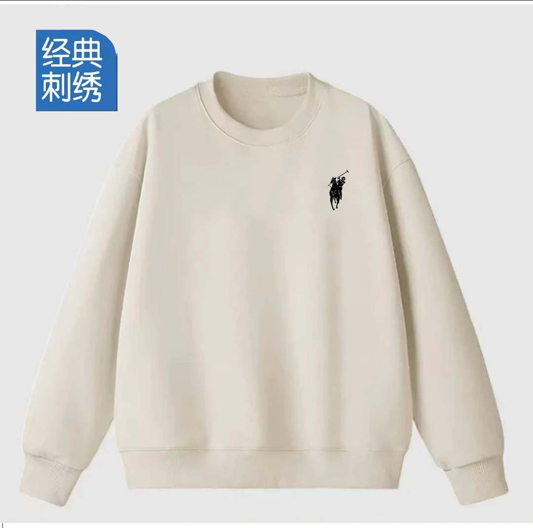 【刺绣工艺】男女情侣款青春设计感情侣INS圆领卫衣-骑士