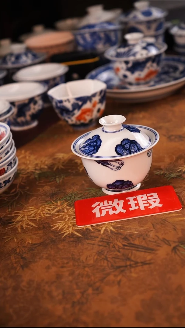 景德镇手工手绘茶器-122