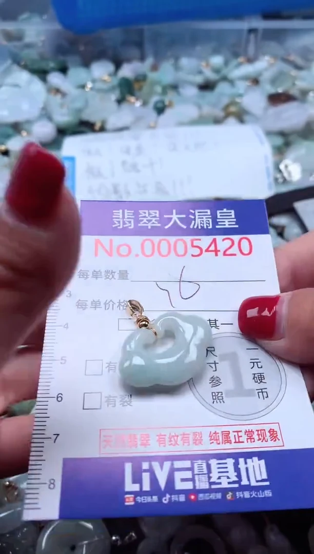 颈饰未镶嵌翡翠5420