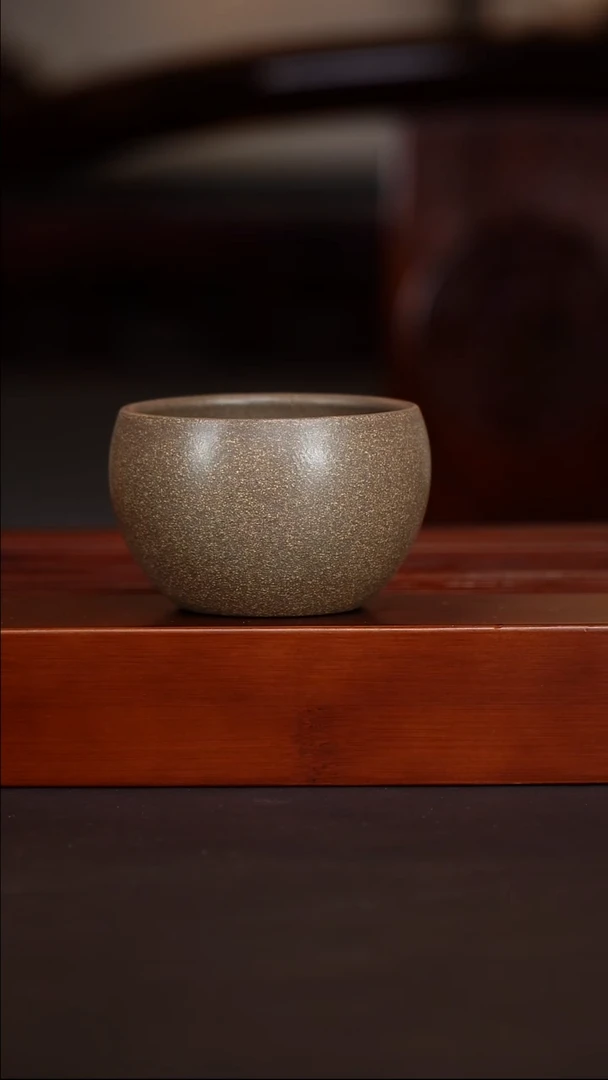 茶杯紫砂原矿青段主人杯150cc