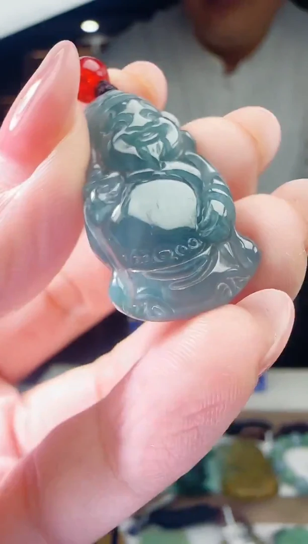 颈饰未镶嵌翡翠多样性发其一 小财神