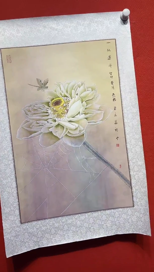 国画秦燕格国画手绘作品Y23