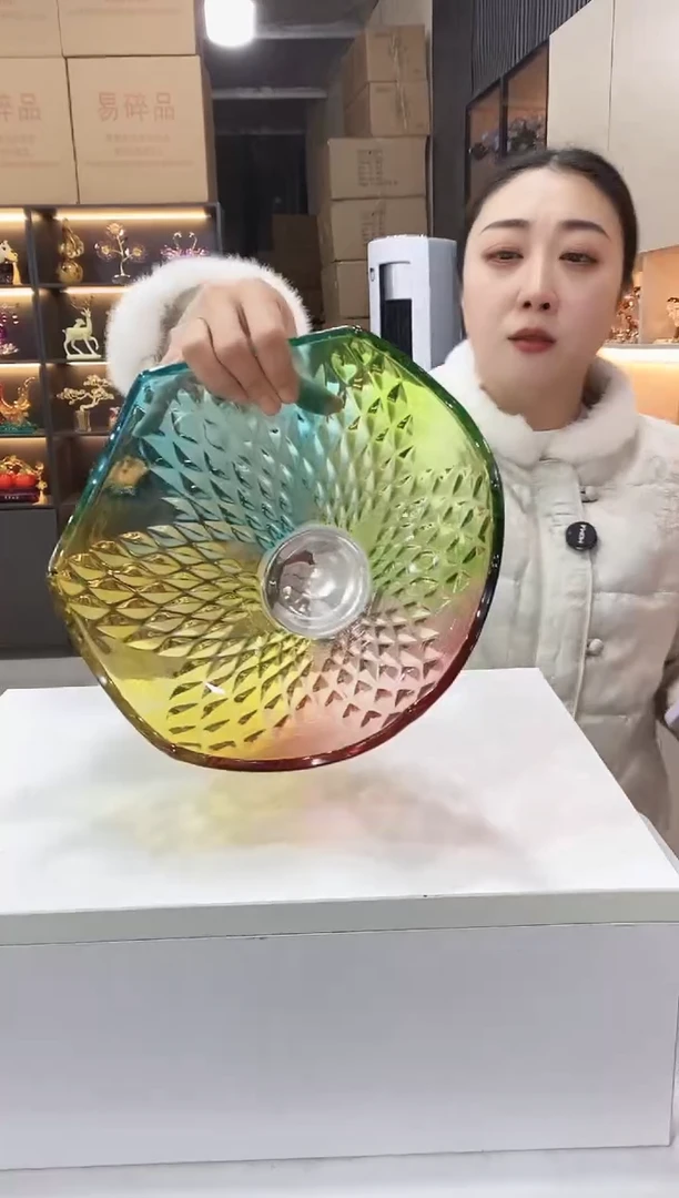 彩色雨花果斗一个