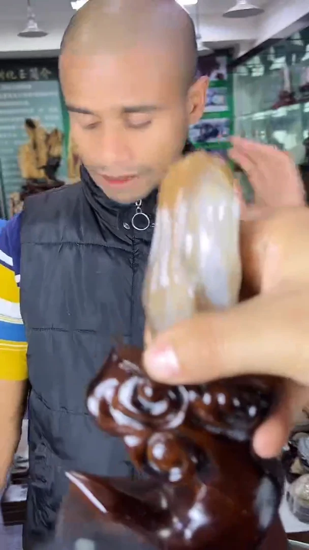 未镶嵌珠宝奇石硅化玉缅甸天然树化玉摆件