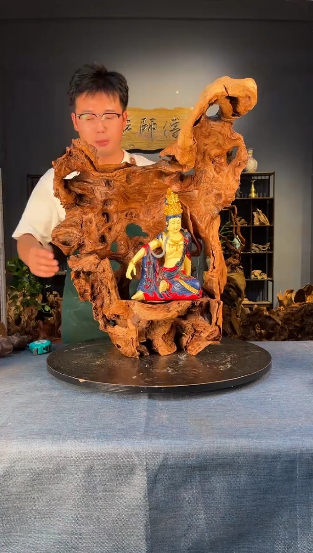 木卢师傅根艺作品（不包含人物摆件）