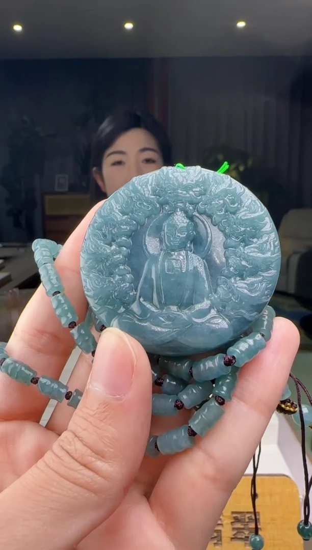 【闪购商品】翡翠吊坠(赠链)未镶嵌多样性发一XM@@60B7J03757