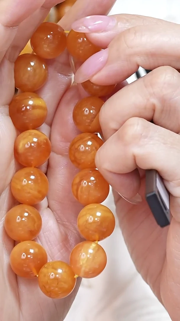 蜜蜡颈饰未镶嵌6057天然蜜蜡珠宝奇石云端妖孽全部保真