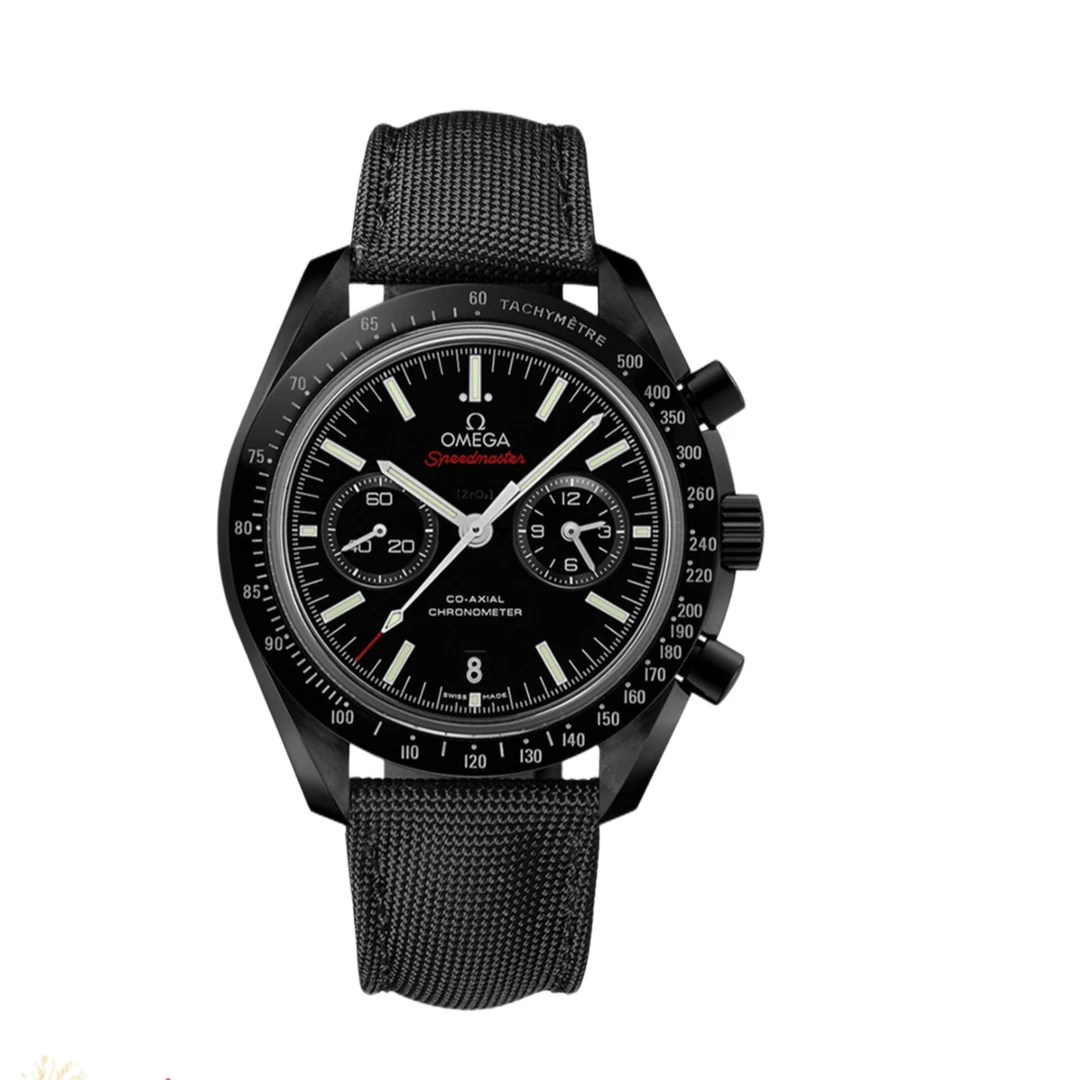 99新 Omega/欧米茄 超霸月之暗面007折叠扣/公价103500/44mm表径