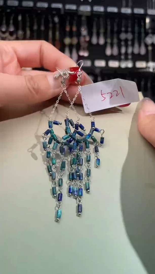 【闪购商品】紫晶耳饰银S925镶嵌喜欢拍