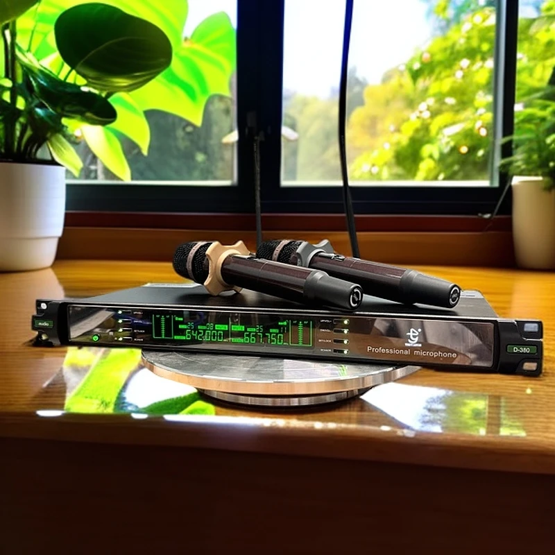 YEMUTIANYUN AUDIOD-380麦克风网红k歌动圈咪芯专业唱歌无线话筒