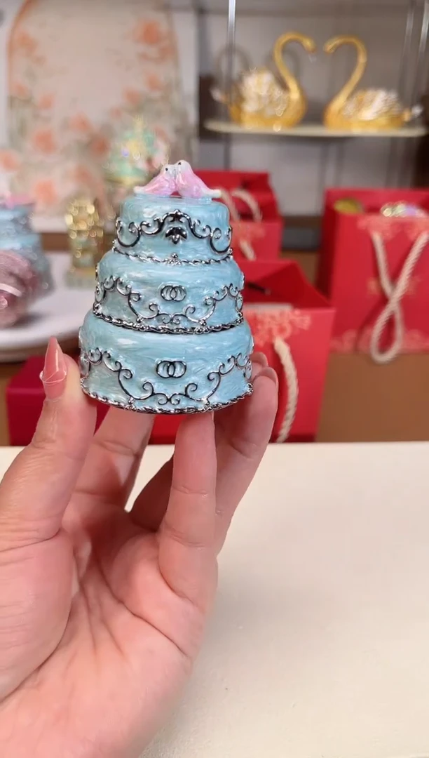 【闪购商品】易尚宝珐琅彩首饰盒