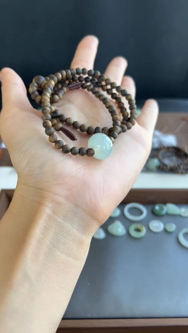 颈饰未镶嵌翡翠120号买断