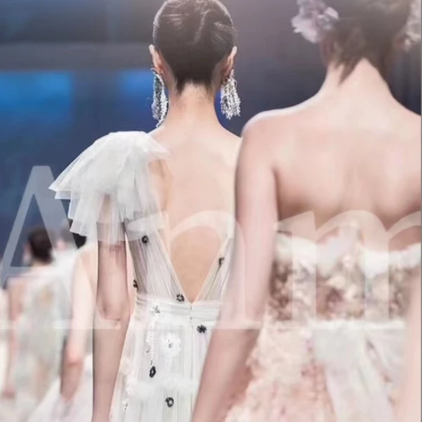 安茉服饰可可专享【孤品款】包邮现货秒发高定设计师款女装气质公主