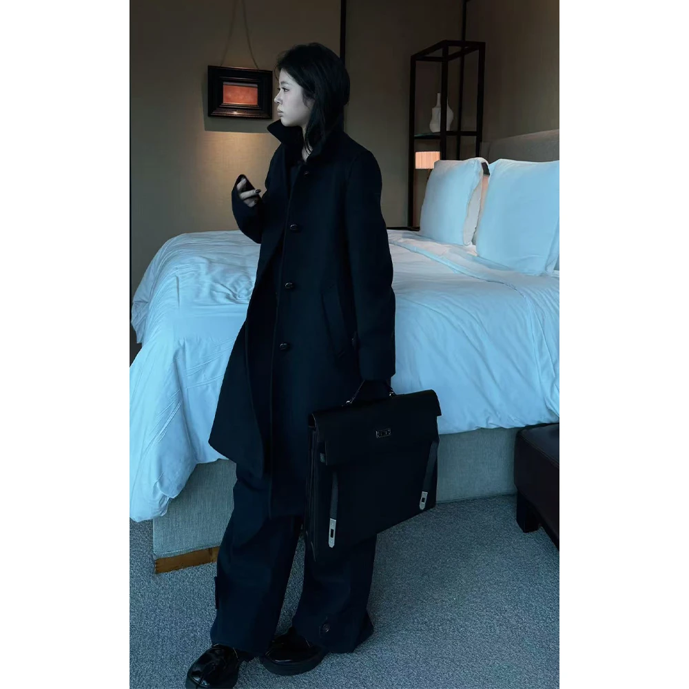 LA CALLA拉达冬日经典羊毛人生大衣OY-WA7256