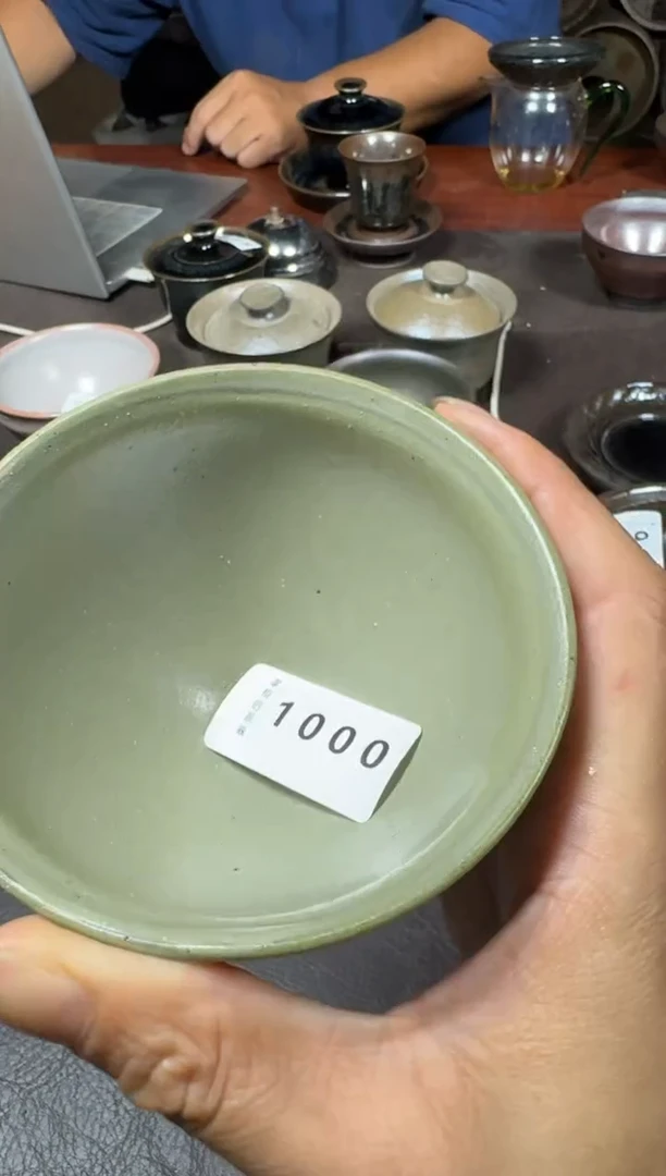 茶盏小***多建窑建盏主人杯微瑕抽奖1000