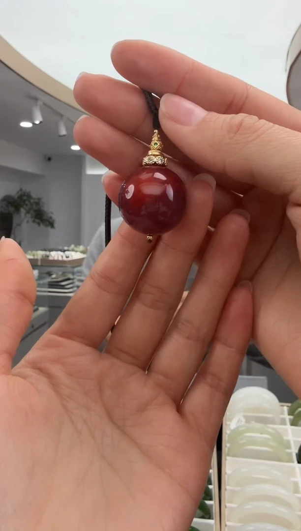 未镶嵌南红玛瑙挂件207