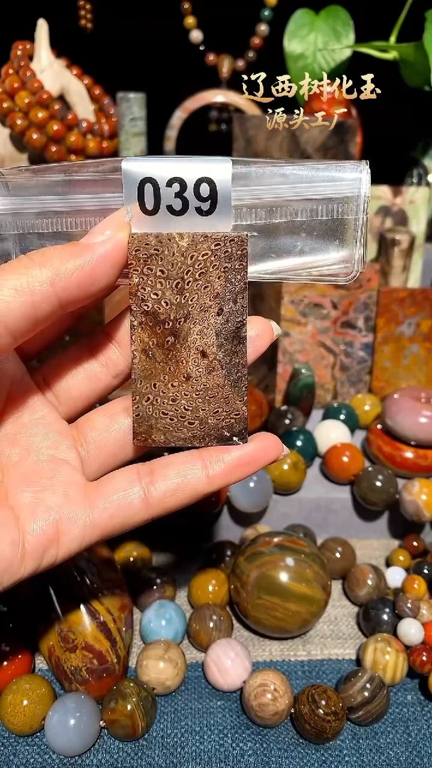 未镶嵌-硅化玉天然北票硅化玉吊坠