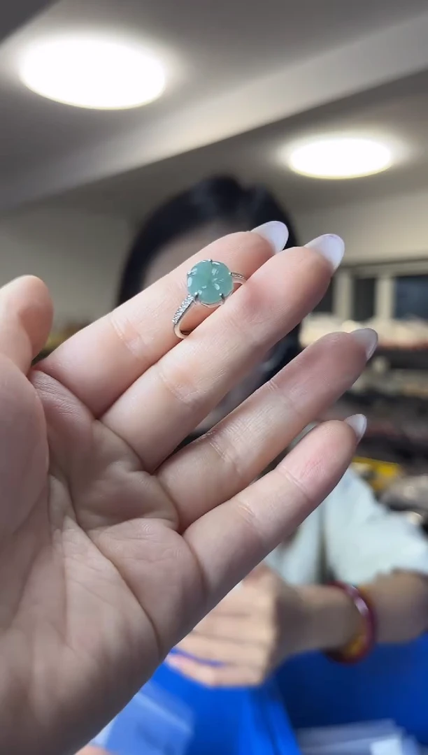 未镶嵌戒指翡翠（多样性发一件）