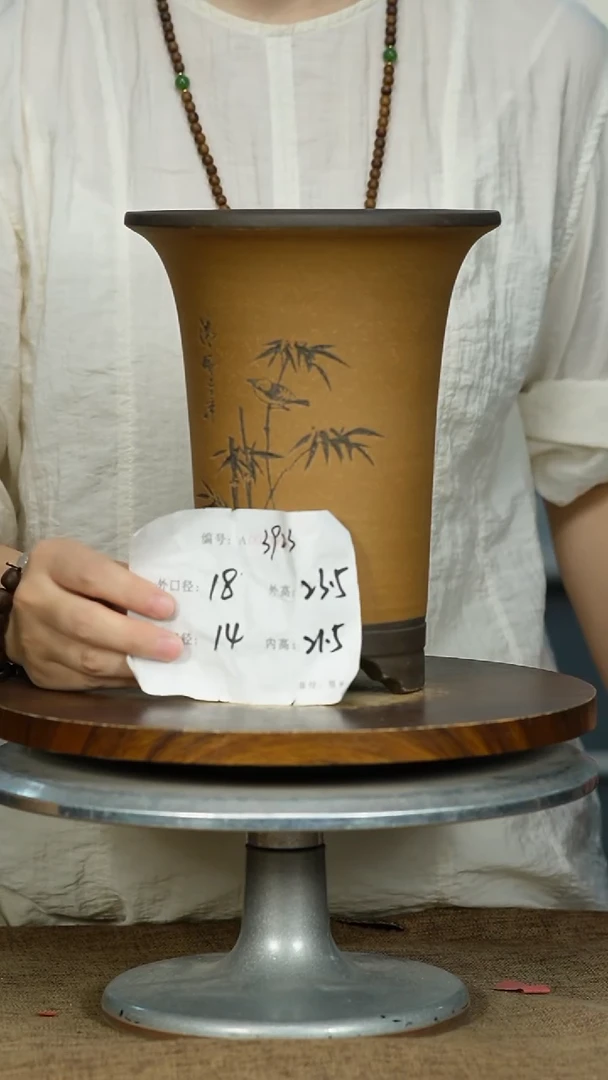 紫砂花盆3923 紫砂花盆紫砂