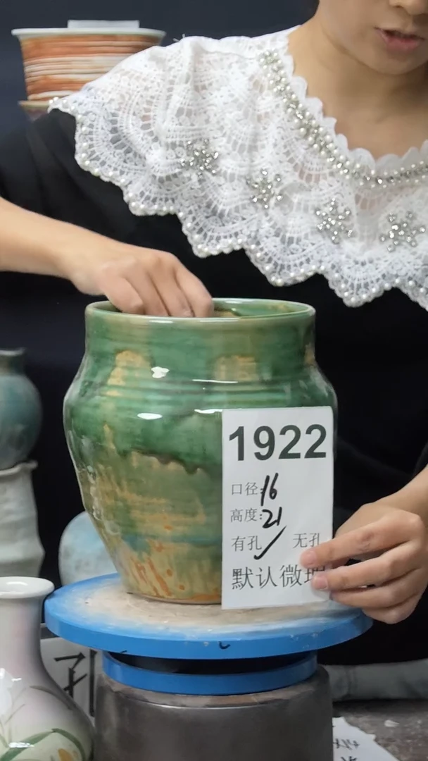 景德镇花盆默认微瑕1922