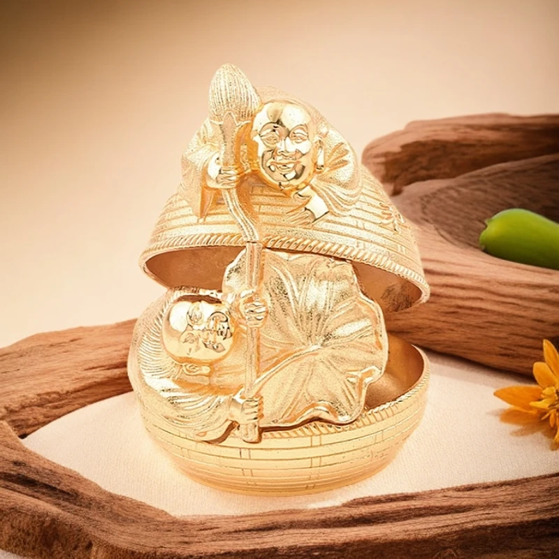 李居明2025蛇年吉祥物九运正北大金萝摆件放至2043客厅卧室书房