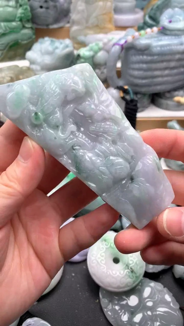 吊坠(不含链)未镶嵌翡翠1