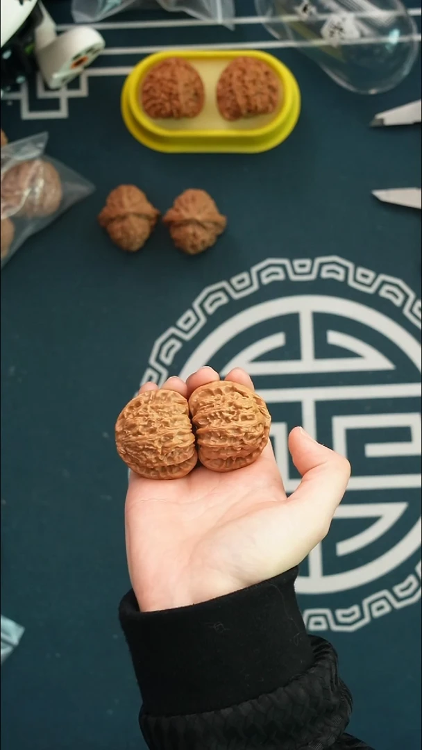 吊坠文玩核桃球白43全