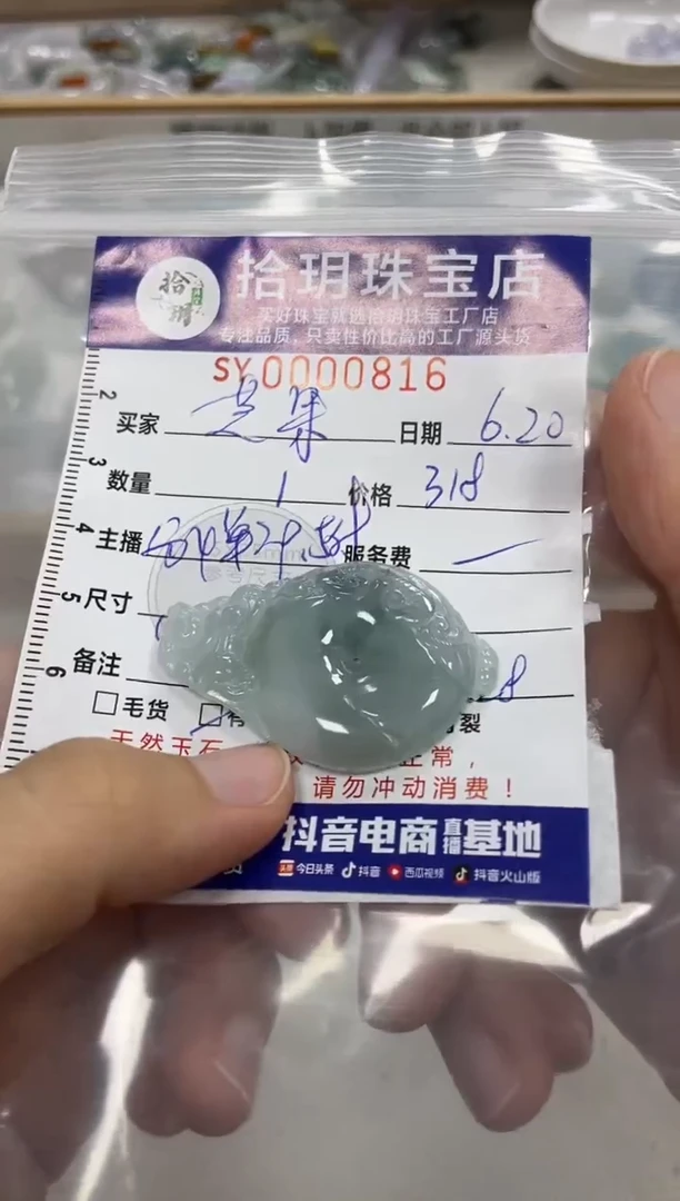 翡翠未镶嵌颈饰c****?翡翠挂件816