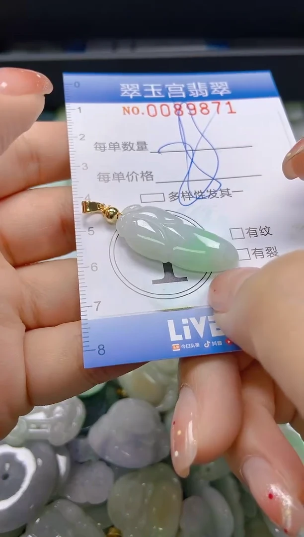 【闪购商品】翡翠未镶嵌颈饰闪购0089871