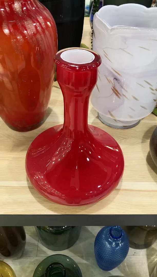 萌慕忆家手作琉璃花瓶