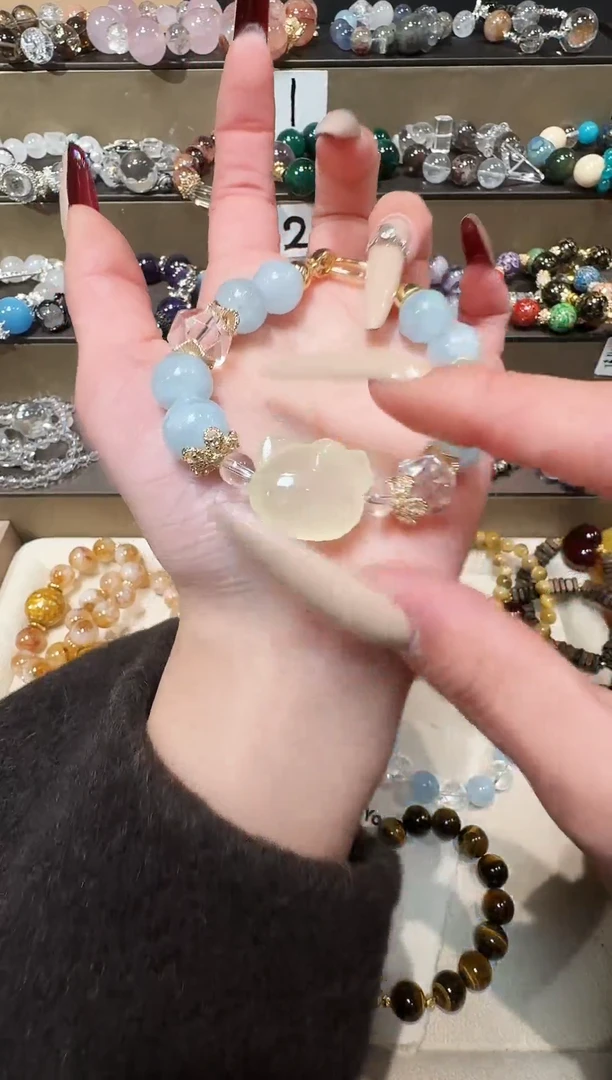 未镶嵌手串水晶多样发一