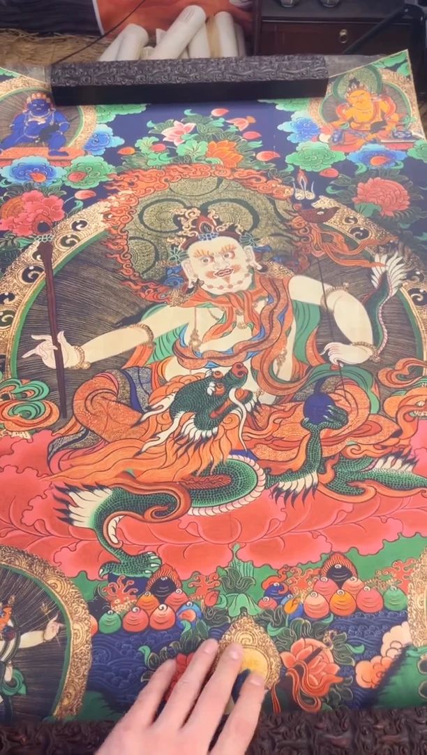 卷轴画刘洋画院瑞哥专属AA55