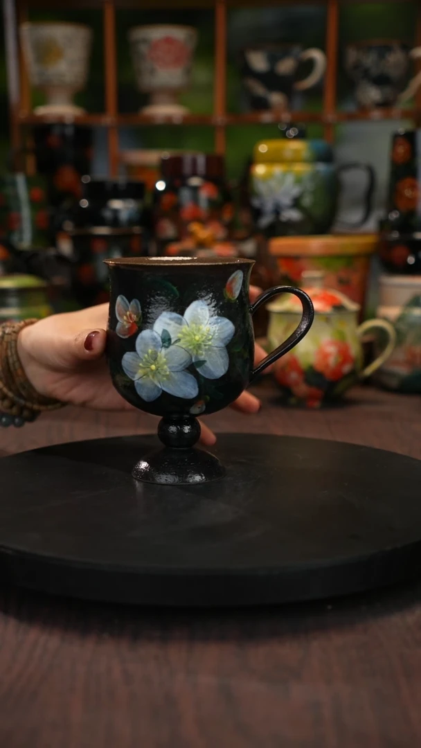 油画釉下 彩手绘