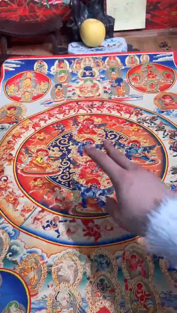 卷轴画卷轴画奥奥的唐卡