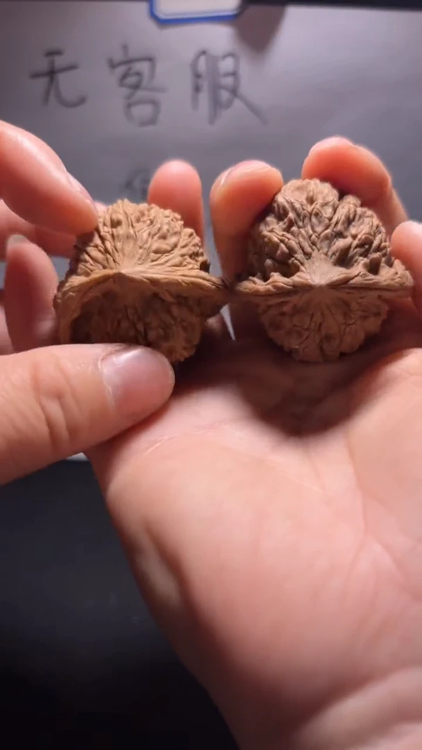 把件文玩核桃94红狮子