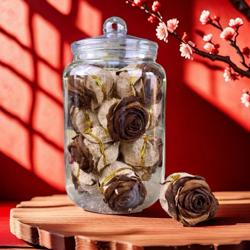 2023年新会东甲手工生晒陈皮玫瑰花