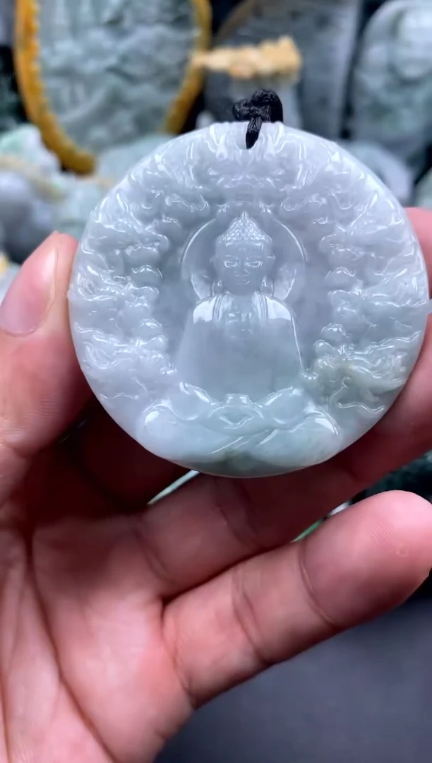 吊坠(不含链)未镶嵌翡翠1