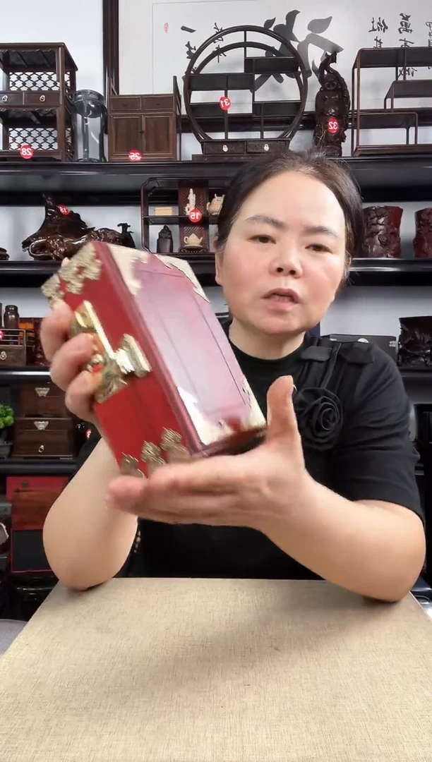 木长方盒老李红木工艺品