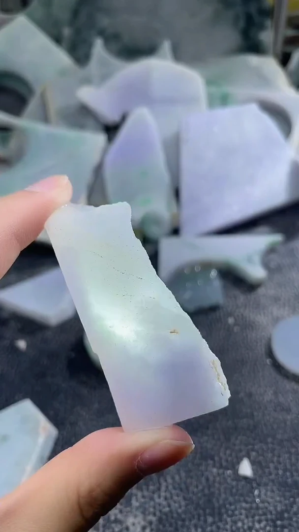 裸石翡翠天然A货翡翠板料