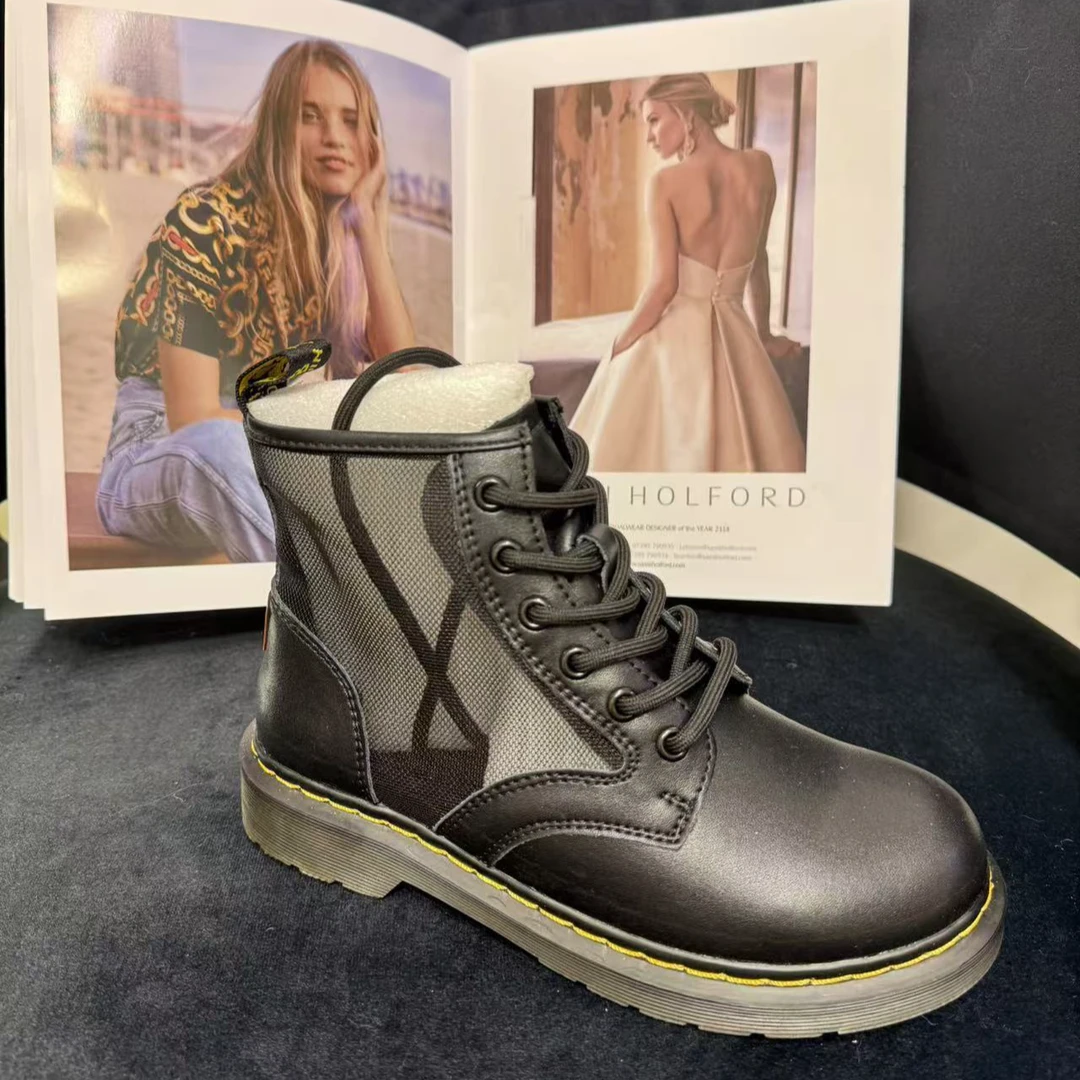 （美凯）2024年经典款马丁靴头层牛皮透气固特异668-5