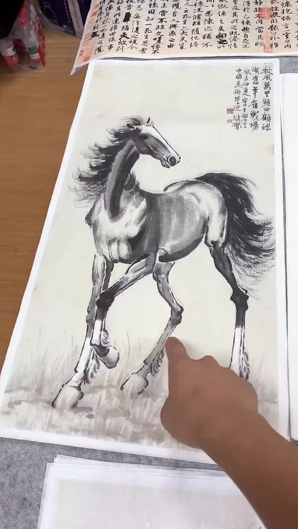 徐老师作品-骏马